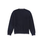 LE BOURDON NAVY V-NECK TRIM CARDIGAN