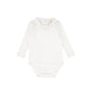BEBE JOLEE WHITE EMBROIDERED COLLAR ONESIE