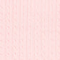 BEBE JOLEE PINK MARLED KNIT BLANKET