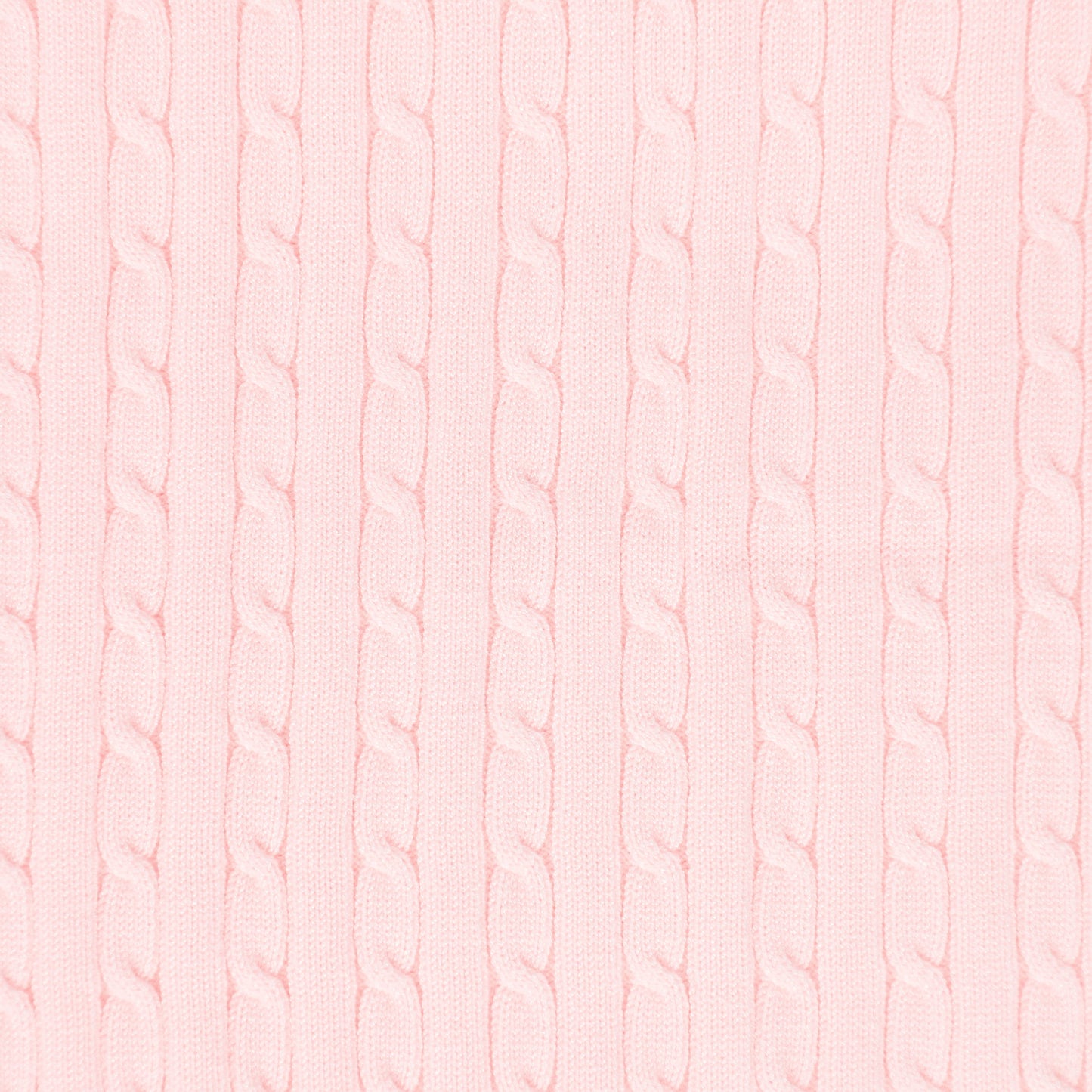 BEBE JOLEE PINK MARLED KNIT BLANKET