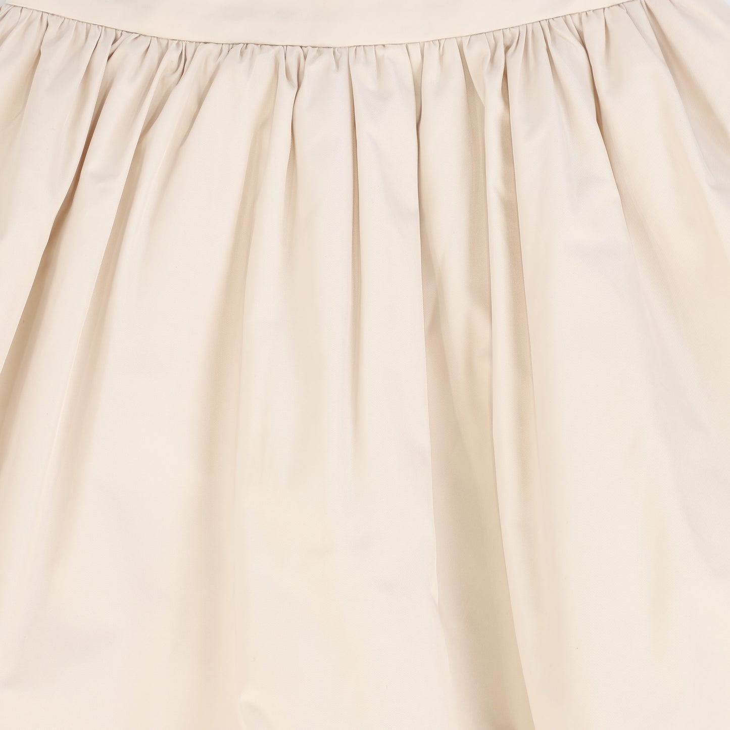 FRANCESCA GUILIANO PINK TAFFETA GATHERED MAXI SKIRT