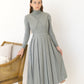 NOUNELLE SAGE SAILOR COLLAR PLEATED JUMPER