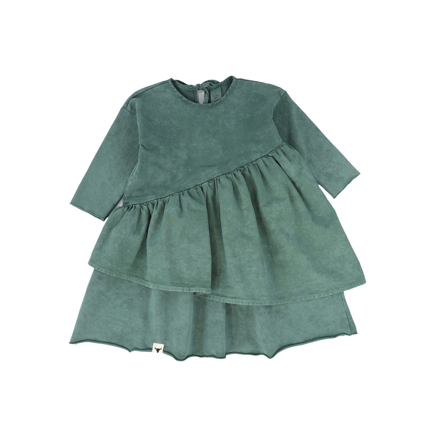 BOOSO GREEN LAYER DRESS [FINAL SALE]