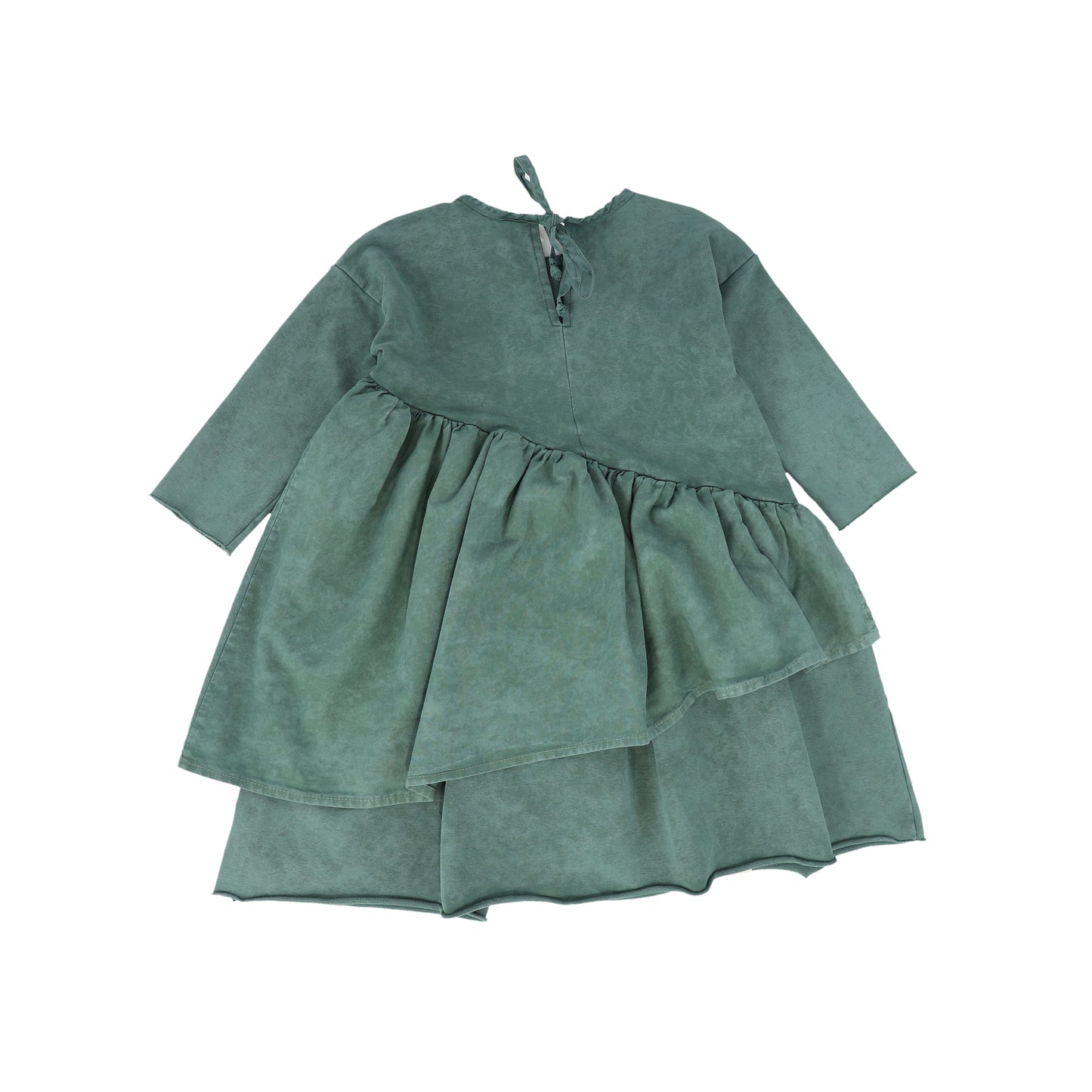 BOOSO GREEN LAYER DRESS [FINAL SALE]