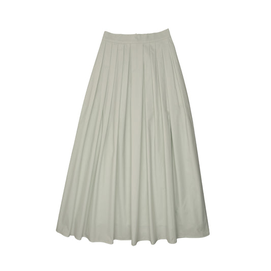 LITTLE TEMPEST MINT PLEAT MIDI SKIRT