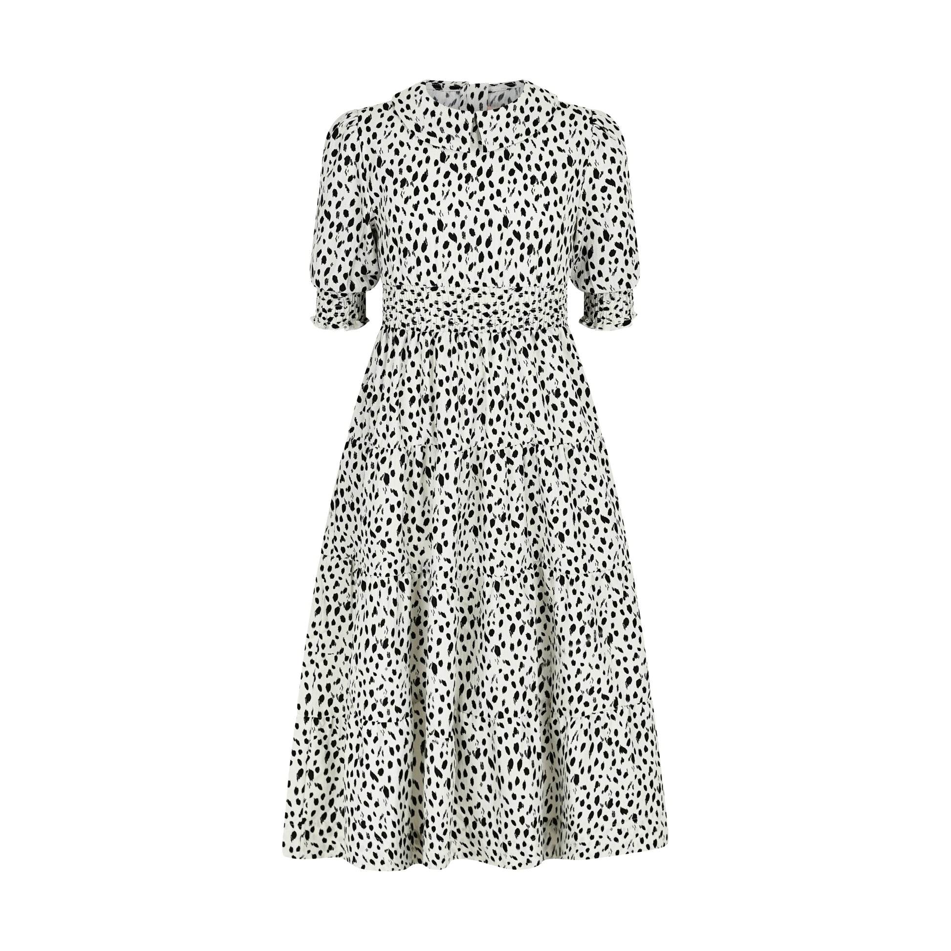 Pashmini Spotted Riley Smocked Waist Maxi 7 / Spotted Pashmini Spotted Riley Smocked Waist Maxi 7 / Spotted
