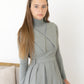 NOUNELLE SAGE GREEN KNIT TURTLENECK