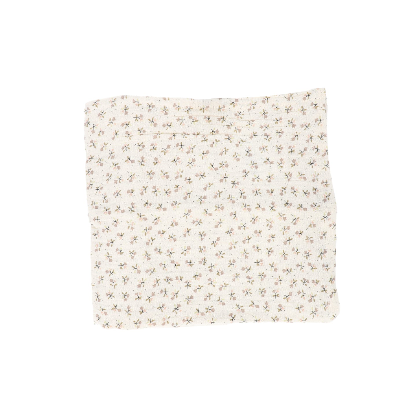 MARMAR COPENHAGEN PALE PINK FLORAL SWADDLE BLANKET