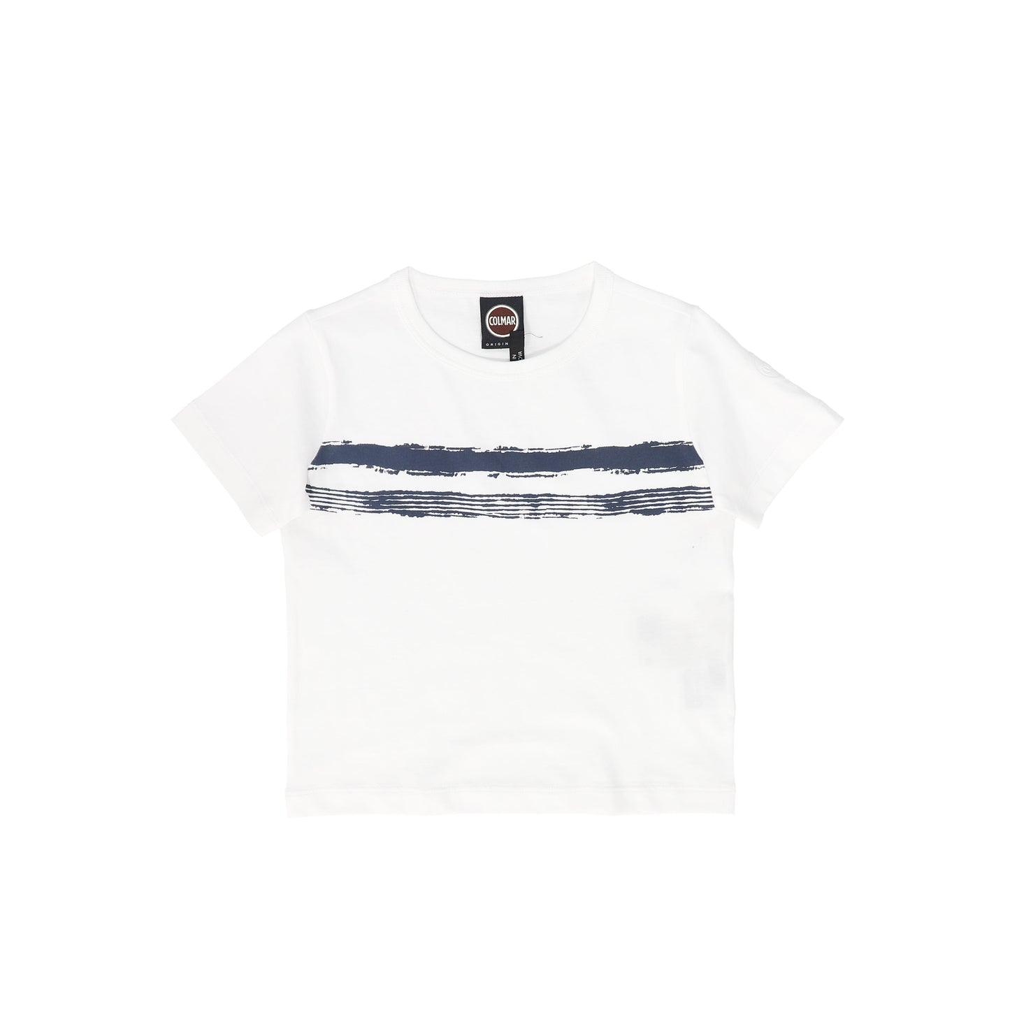 COLMAR WHITE DOUBLE STRIPE T-SHIRT