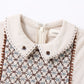 LIMONANA CREAM WINTERBERRY DRESS