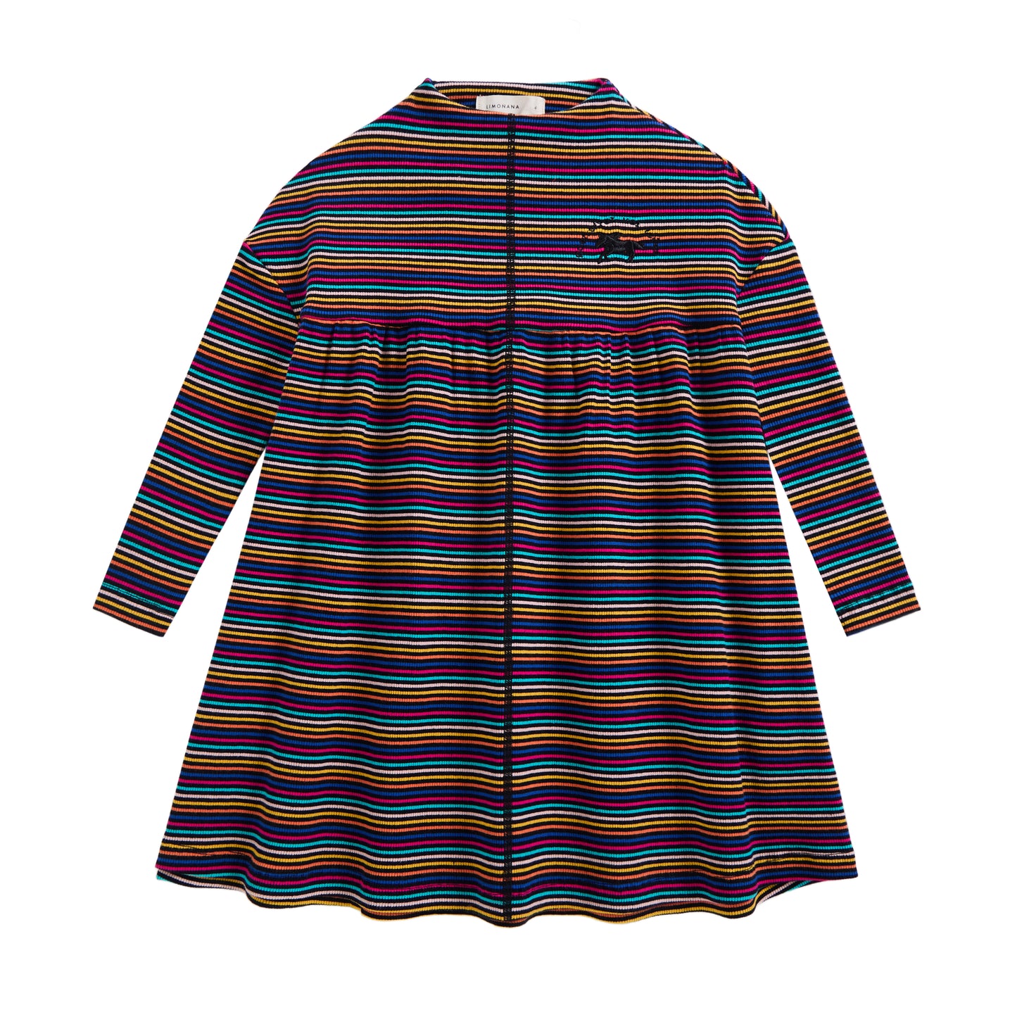 LIMONANA STRIPED CAROUSEL DRESS