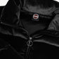 COLMAR BLACK VELVET PUFFER COAT