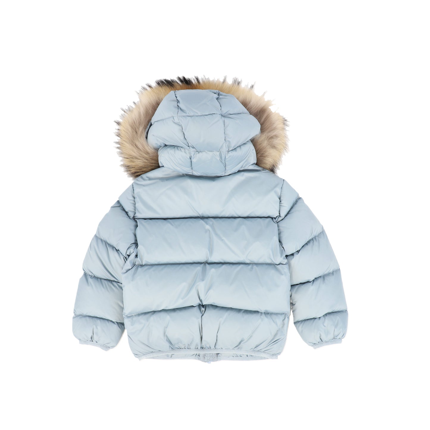 COLMAR BLUE FUR TRIM PUFFER COAT