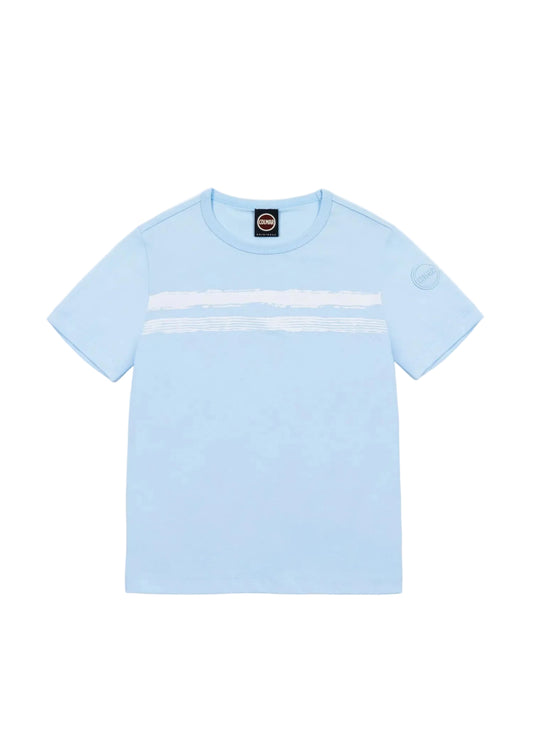 COLMAR LIGHT BLUE DOUBLE STRIPE T-SHIRT