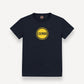 COLMAR NAVY/YELLOW FRONT LOGO SS T-SHIRT