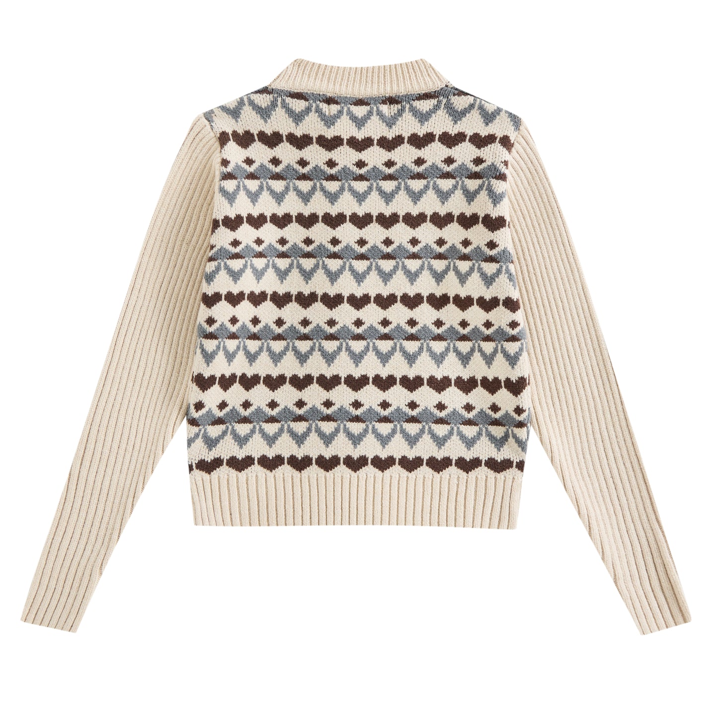LIMONANA CREAM WINTERBERRY SWEATER