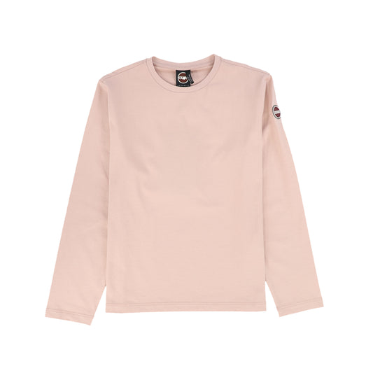 COLMAR DUSTY PINK SOLID LS T-SHIRT