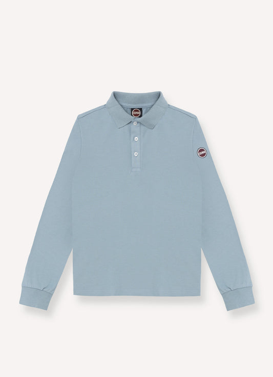 COLMAR LIGHT BLUE LS POLO TSHIRT