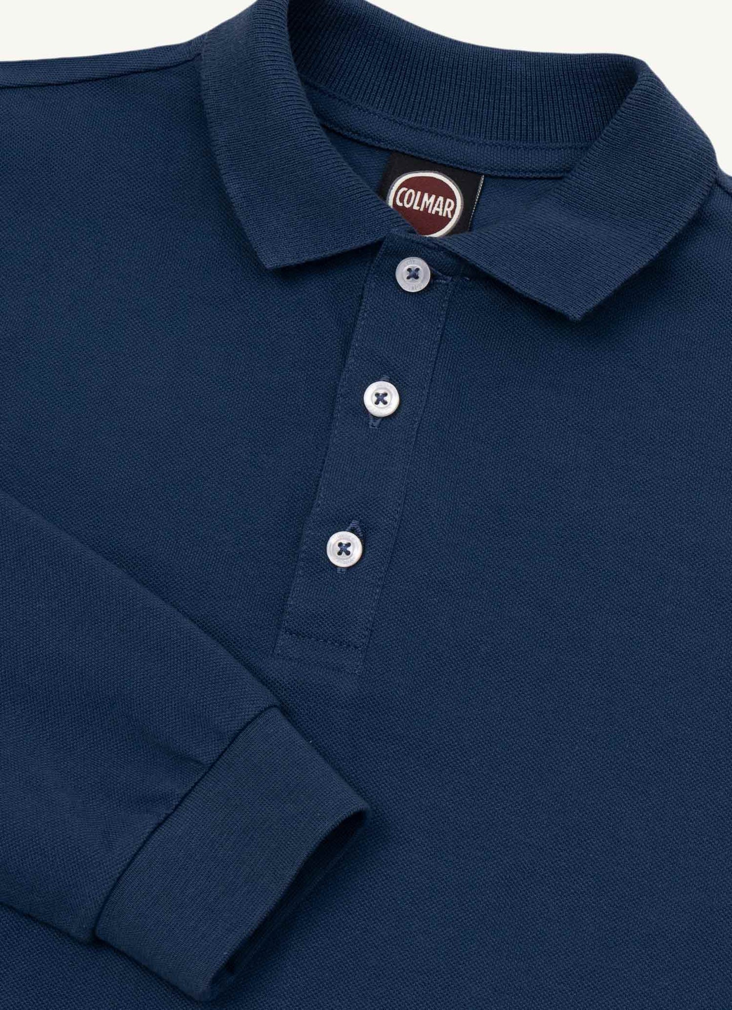 COLMAR DEEP BLUE LS POLO TSHIRT