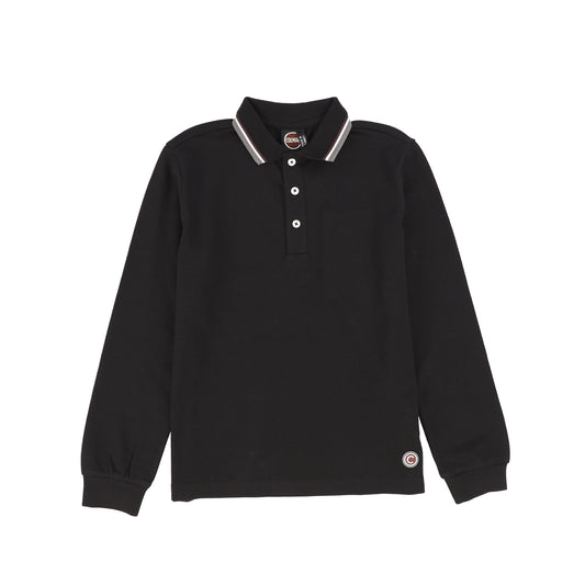 COLMAR BLACK SOLID POLO [Final Sale]
