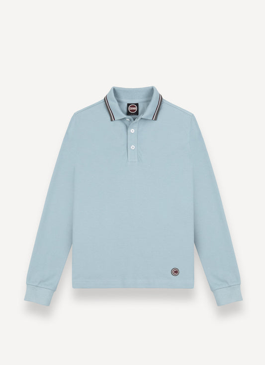 COLMAR LIGHT BLUE TRIM COLLAR POLO TSHIRT