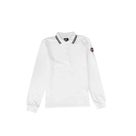 COLMAR WHITE TRIM COLLAR POLO TSHIRT