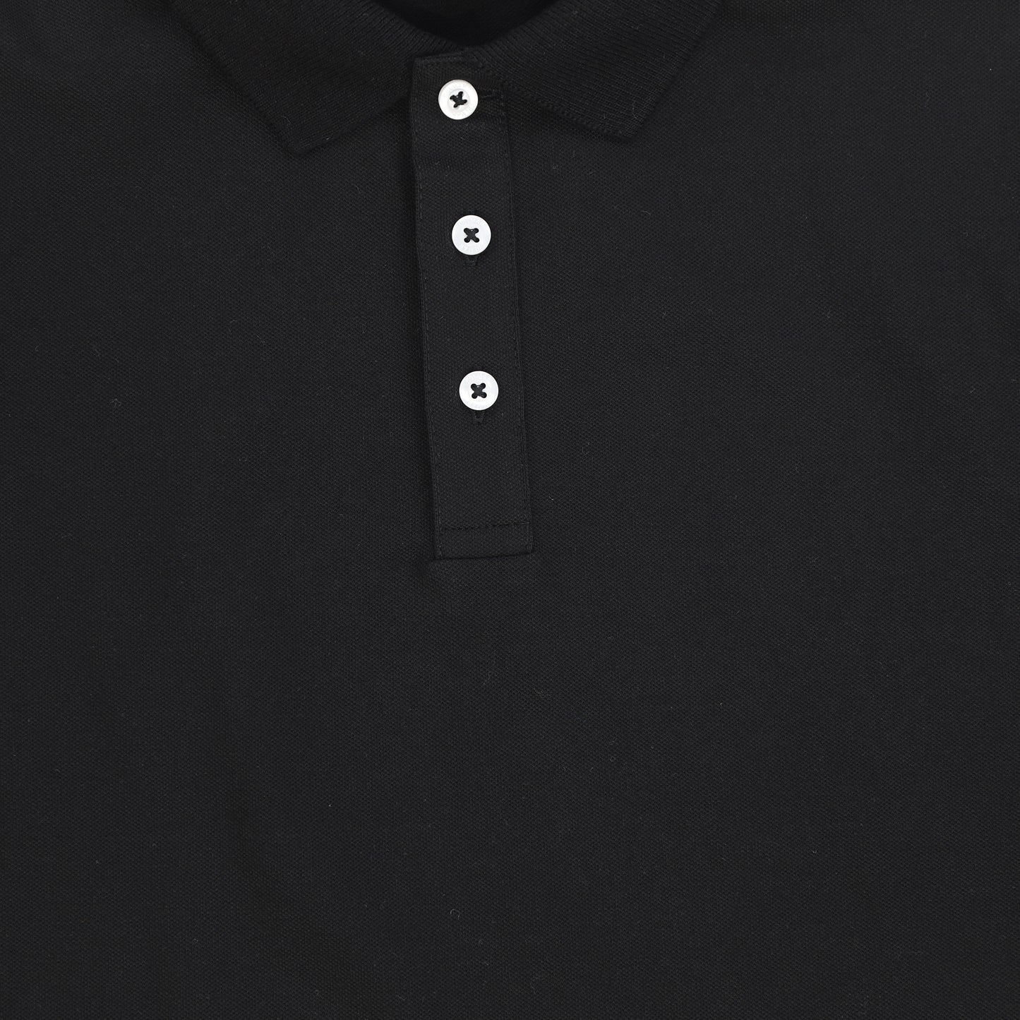 COLMAR BLACK LS POLO TSHIRT