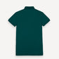 COLMAR TEAL SOLID SS POLO T-SHIRT