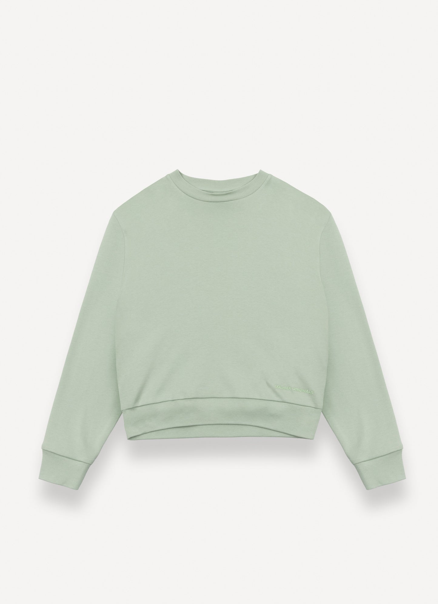 COLMAR SAGE GREEN TONE ON TONE LOGO SWEATSHIRT