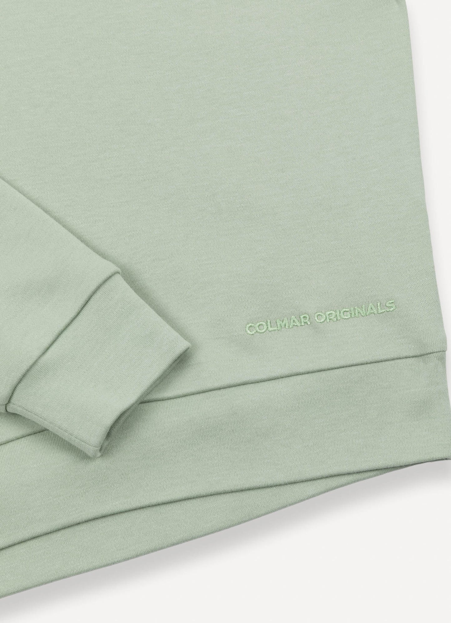 COLMAR SAGE GREEN TONE ON TONE LOGO SWEATSHIRT