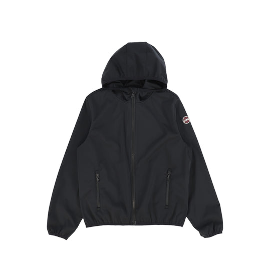 COLMAR BLACK SIDE LOGO RAIN JACKET