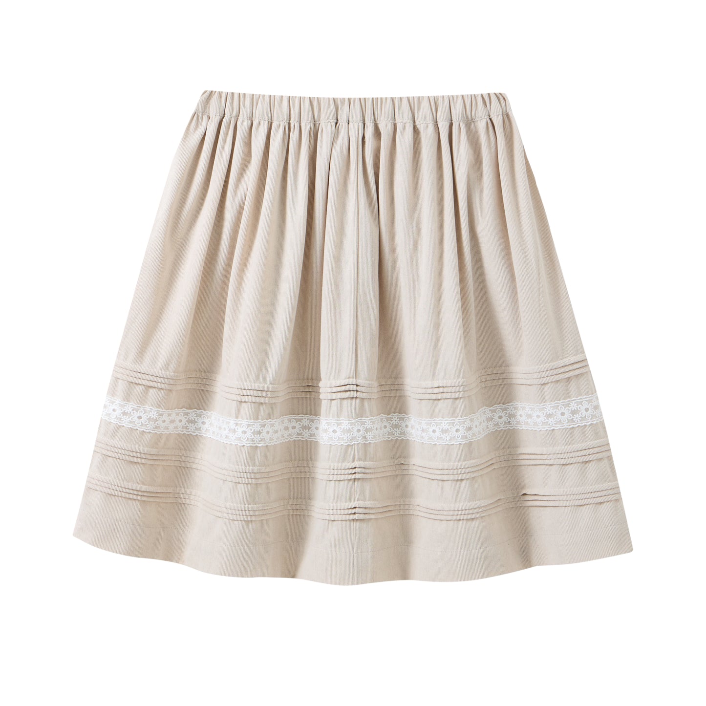 LIMONANA CREAM WINTERBERRY SKIRT