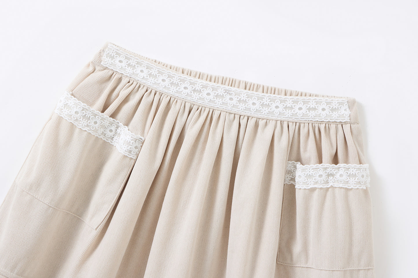 LIMONANA CREAM WINTERBERRY SKIRT