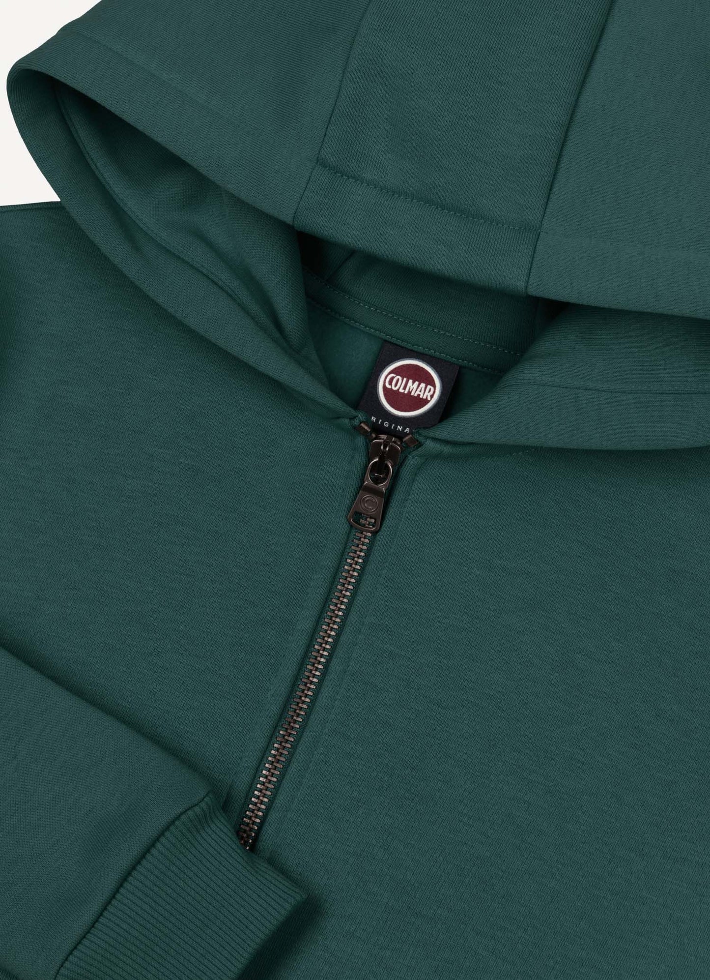 COLMAR GREEN ZIP UP SWEATSHIRT