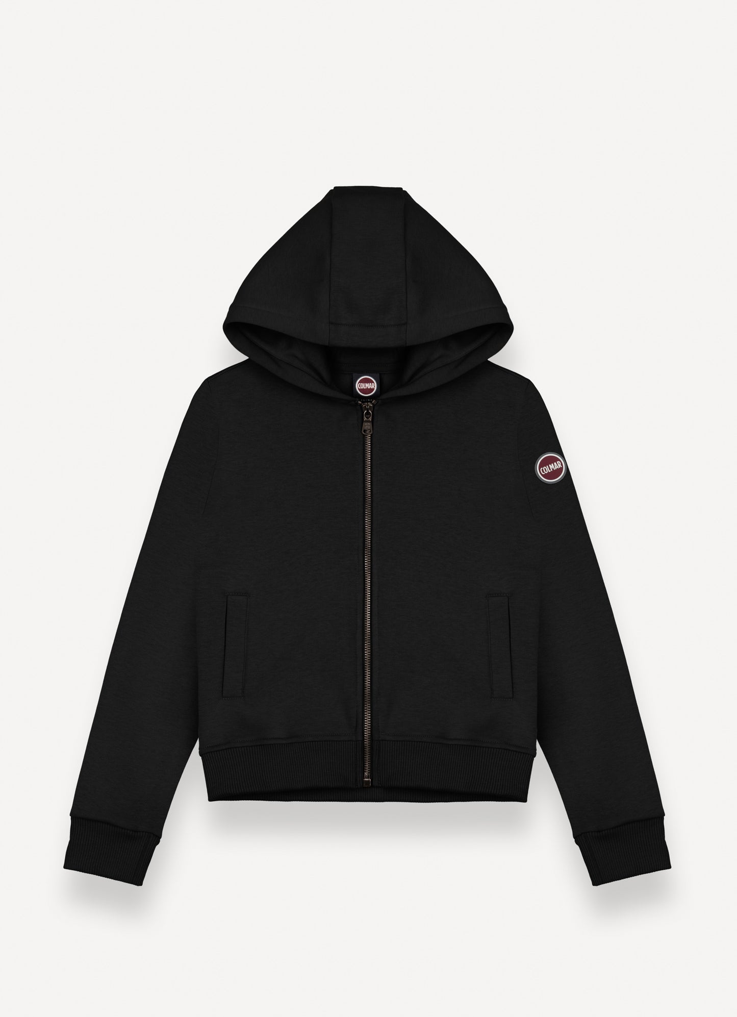 COLMAR BLACK ZIP UP SWEATSHIRT