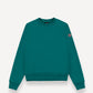 COLMAR TEAL SOLID PULLOVER SWEATSHIRT