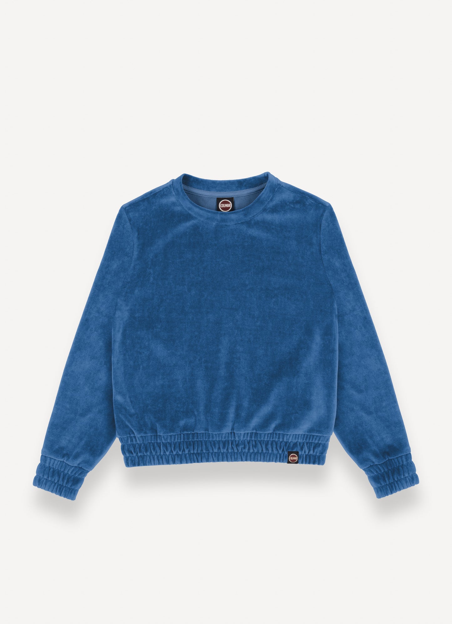 COLMAR BLUE VELOUR SWEATSHIRT