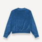 COLMAR BLUE VELOUR SWEATSHIRT