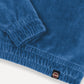 COLMAR BLUE VELOUR SWEATSHIRT