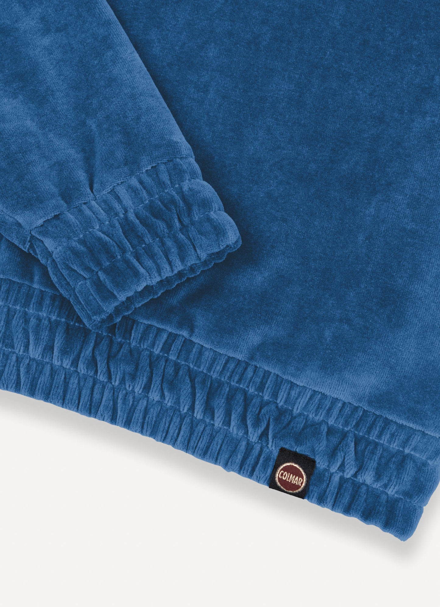 COLMAR BLUE VELOUR SWEATSHIRT