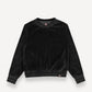 COLMAR BLACK VELOUR SWEATSHIRT