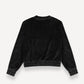 COLMAR BLACK VELOUR SWEATSHIRT