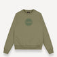 COLMAR OLIVE GREEN CIRCLE LOGO SWEATSHIRT