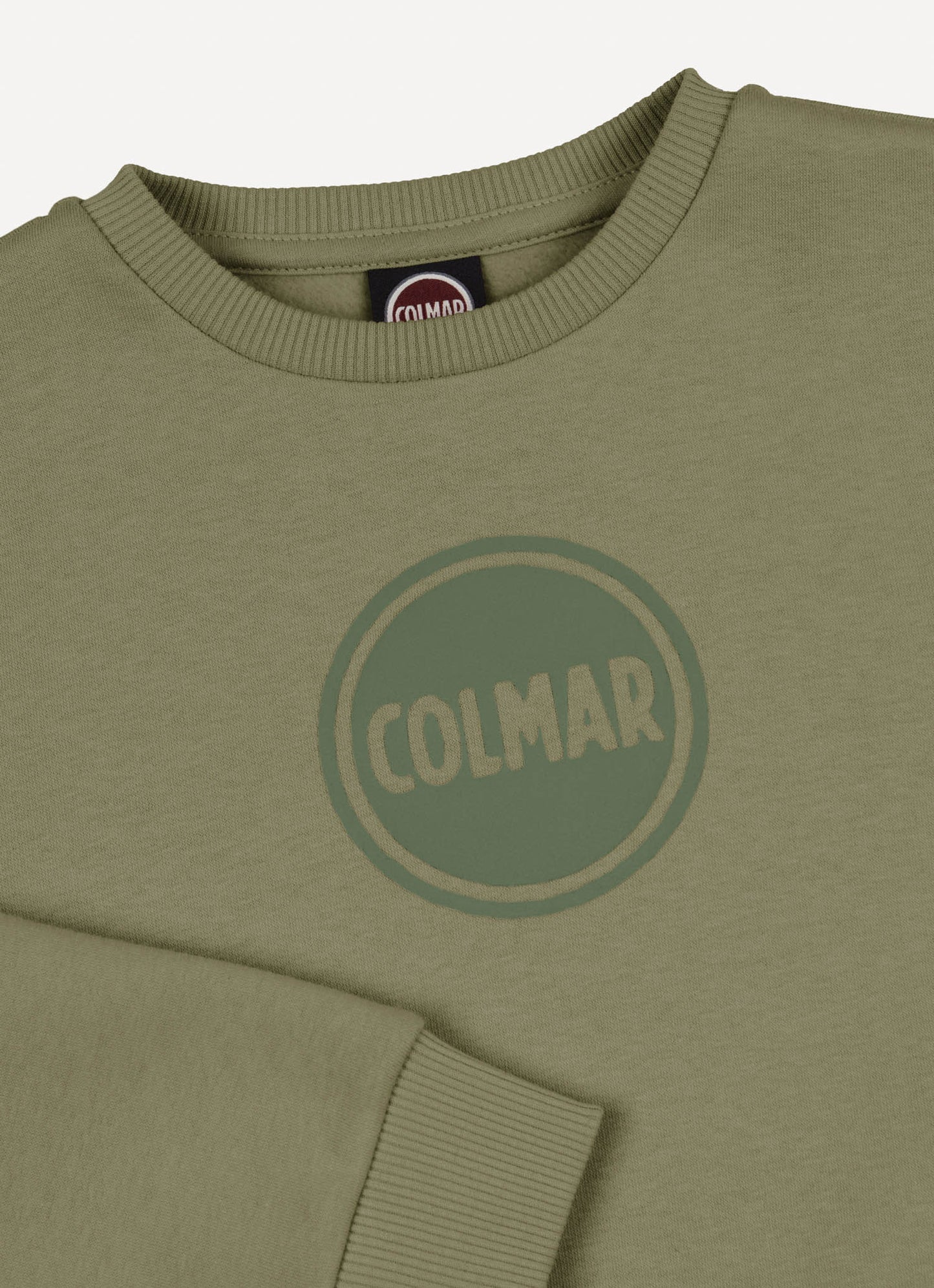 COLMAR OLIVE GREEN CIRCLE LOGO SWEATSHIRT