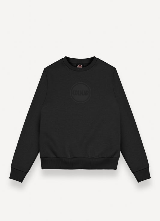 COLMAR BLACK CIRCLE LOGO SWEATSHIRT