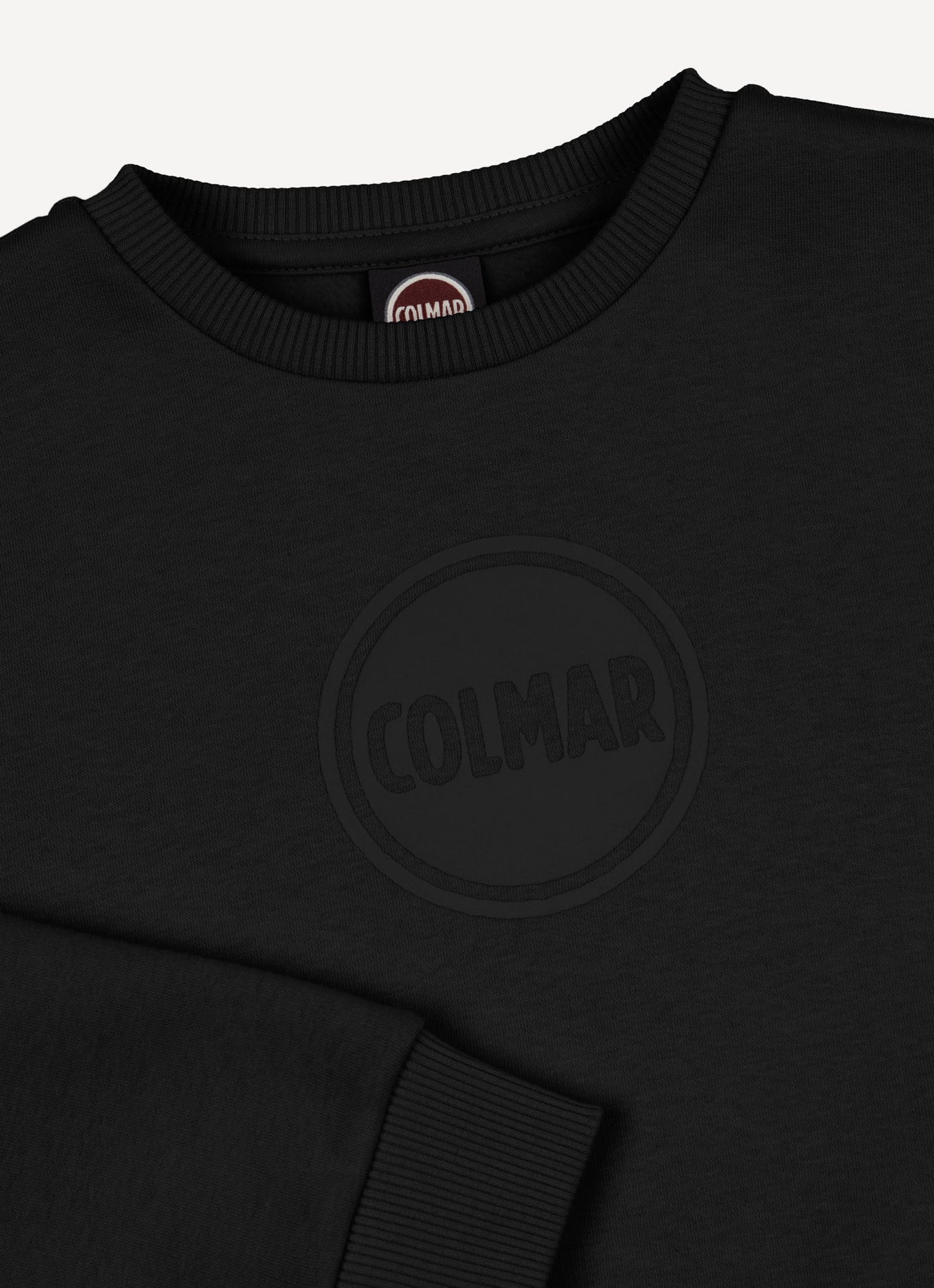 COLMAR BLACK CIRCLE LOGO SWEATSHIRT