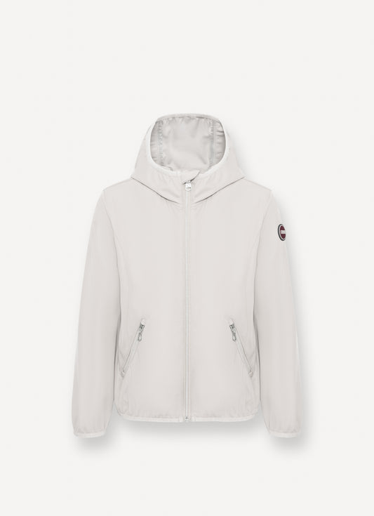 COLMAR BEIGE SIDE LOGO RAIN JACKET