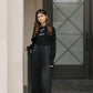 VELVETTE LABEL BLACK BOW SWEATER