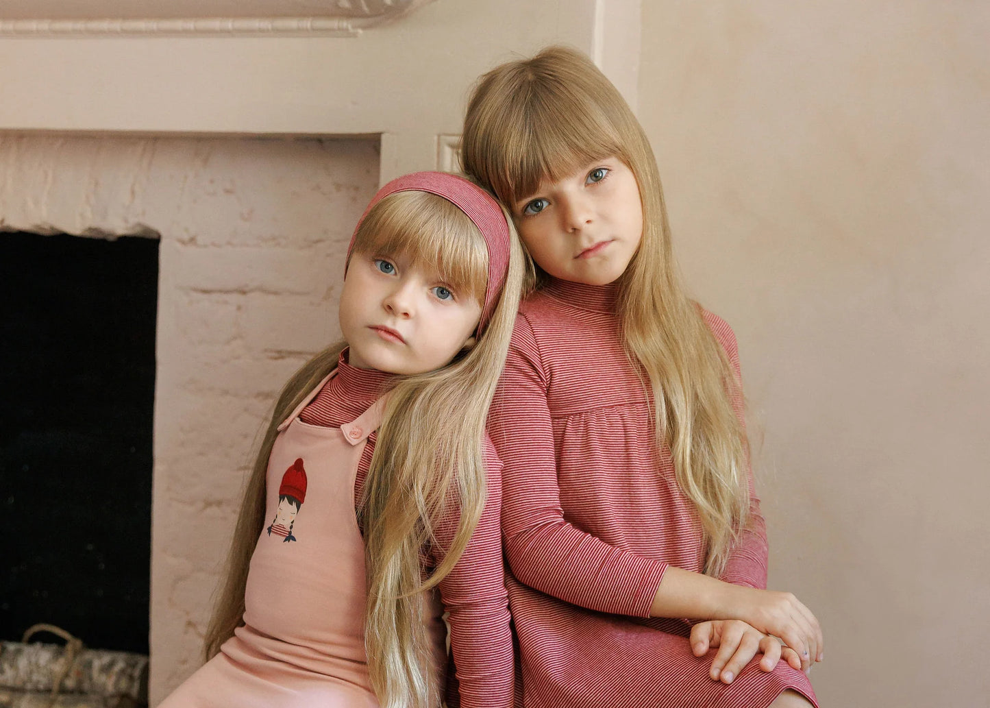 ELY'S & CO PINK FRENCH GIRL OVERALL