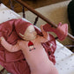 ELY'S & CO PINK FRENCH GIRL FOOTIE + BEANIE